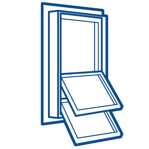700 Double Hung Window