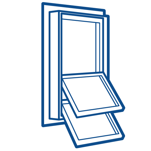 700 Double Hung Window
