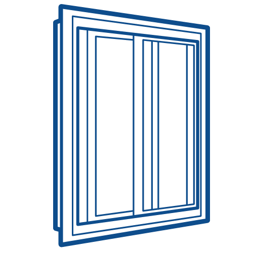 700 Double Slider Window