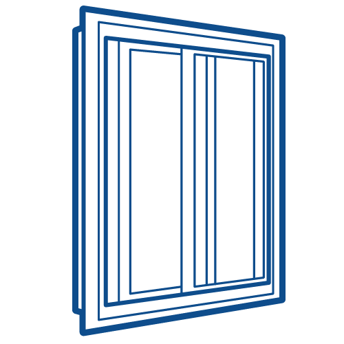 700 Double Slider Window